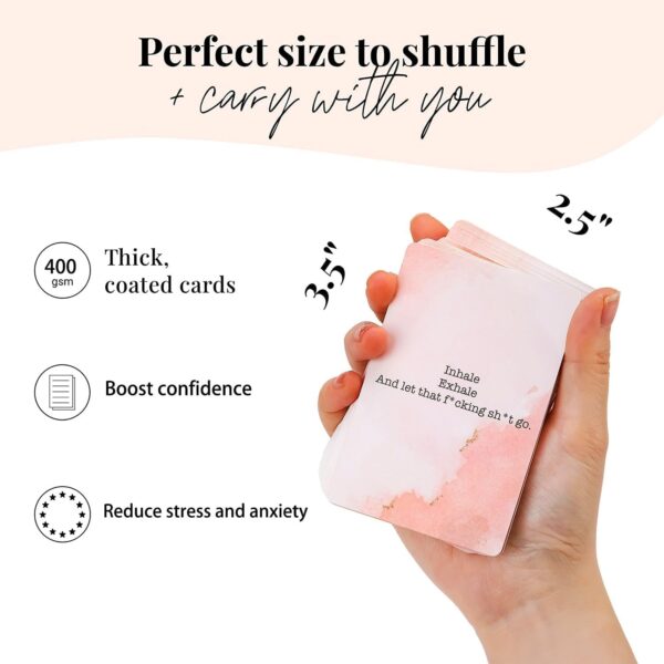 Badass Affirmation Cards for Women – Daily Motivational & Inspirational Deck