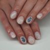 61Sa0XreUXL._SL1200_.jpg Summer Ocean Press on Nails Short Square White Nails Press ons with Little Fish & Shell Design,Cute Beach Fake Nails,Glossy Full Cover Glue on Nails Stick on Nails for Women Manicure 24 Pcs