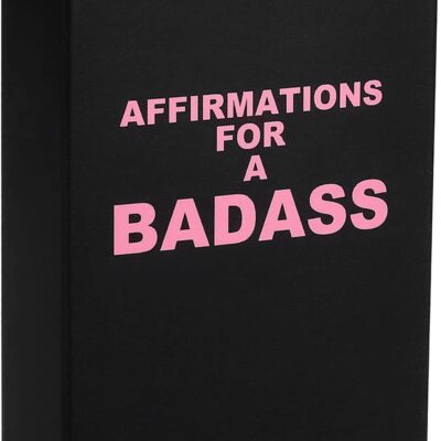 Badass Affirmation Cards - Daily Motivational and Inspirational Cards for Women