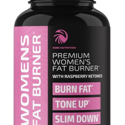 Fat Burners For Women | Weight Loss Pills for Women Belly Fat | Raspberry Ketones | Appetite Suppressant, Metabolism Booster & Bloating Relief | Diet Pills, Weight Loss Supplements | 60 Capsules