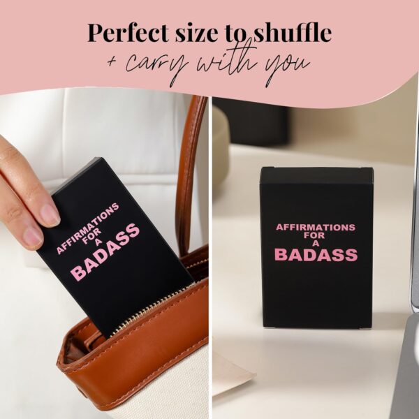 Badass Affirmation Cards for Women – Daily Motivational & Inspirational Deck