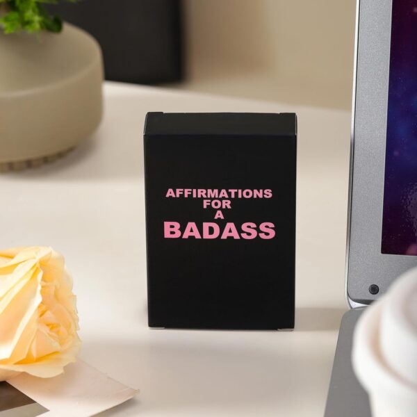 Badass Affirmation Cards for Women – Daily Motivational & Inspirational Deck