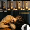 Elegant Candle Warmer Lamp with Timer ✨ Safe Wax Melt Warmer & Adjustable Dimmable Light – Cozy Home Decor & Gift