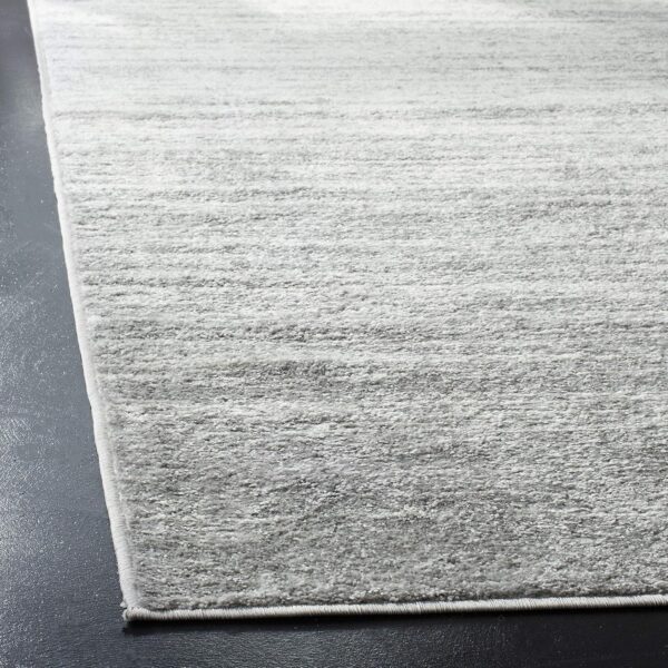 SAFAVIEH Adirondack 8x10 Area Rug – Ivory & Silver Modern Ombre Non-Shedding Rug