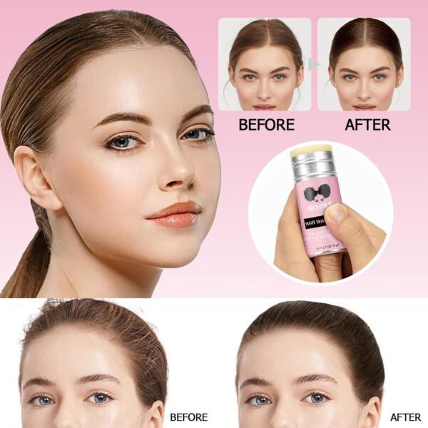 Goiple Hair Wax Stick – Long-Lasting Styling Pomade for Flyaways, Frizz & Wigs | Smooth, Non-Greasy Hair Wax 2.7oz