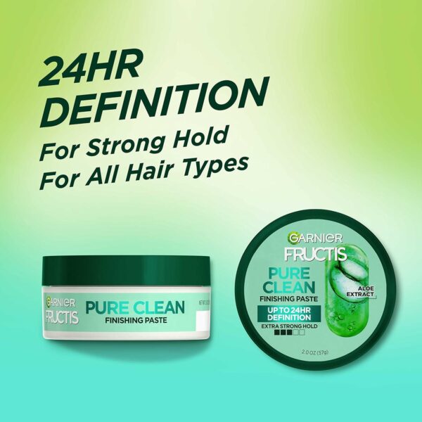 1757006682_71ViOYeVHL._SL1500_.jpg Garnier Fructis Pure Clean Finishing Paste – Lightweight Styling Cream for Definition & Shine, 2oz