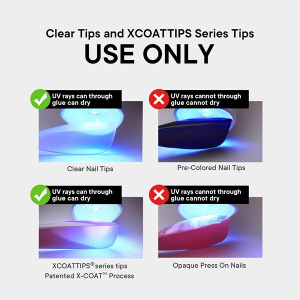 1757789647_61mzcFfK6qL._SL1500_.jpg BTArtbox XCOATTIPS Nude Short Square French Tip Nails with Solid Gel Nail Kit – Seamless & Long-Lasting