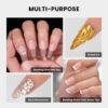 1757789655_71xRe1uV6lL._SL1500_.jpg BTArtbox XCOATTIPS Nude Short Square French Tip Nails with Solid Gel Nail Kit – Seamless & Long-Lasting