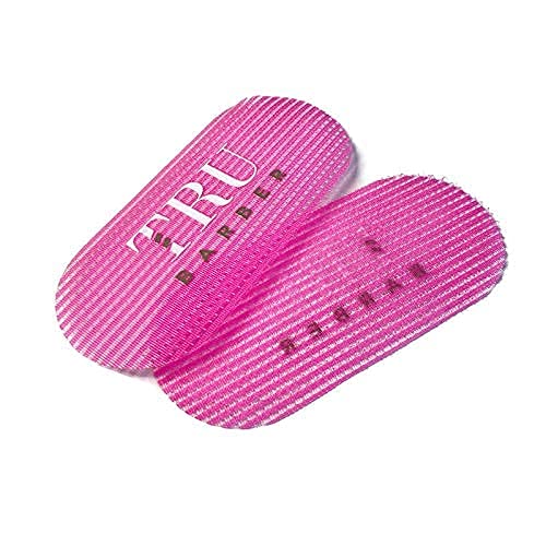 TRU Barber Hair Grippers Non-Slip Hair Styling Clips for Men & Women, 4-Pack (Gray/Pink)