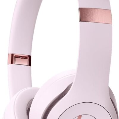 Beats Solo 4 - Wireless Bluetooth On-Ear Headphones, Apple & Android Compatible, Up to 50 Hours of Battery Life - Cloud Pink