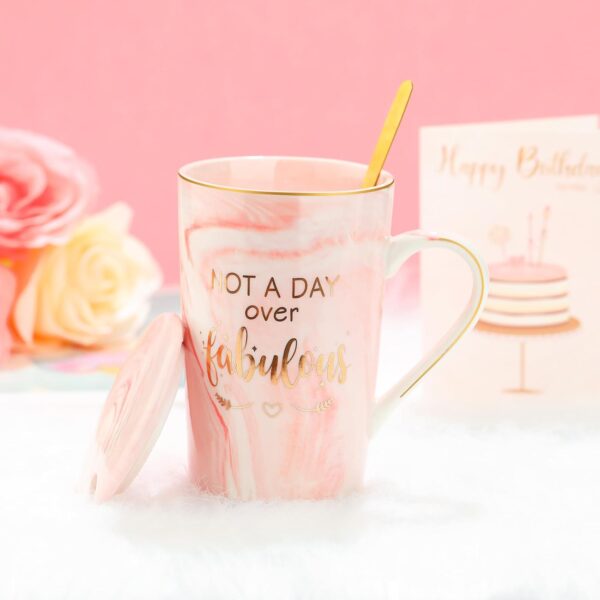 Elegant Birthday Gift Basket for Women – Mug, Candle, Bracelet & More