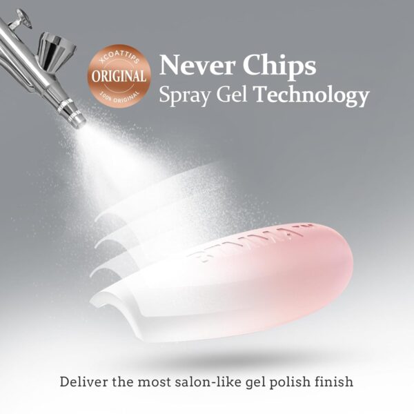 614NzC9xML._SL1500_.jpg BTArtbox XCOATTIPS Ombre Press On Nails – 150pcs Square Soft Gel Nail Tips in Pink & White Gradient, Long False Nail Extensions for DIY Manicure