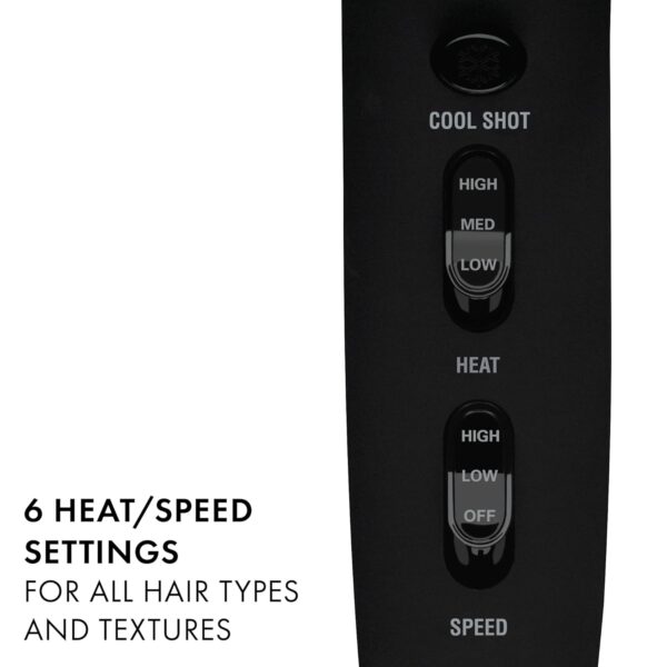 614H4sEMLGL._SL1500_.jpg HOT TOOLS Professional Ceramic Rainbow Hair Dryer – Fast-Drying, Ionic Blow Dryer for Smooth, Shiny Hair