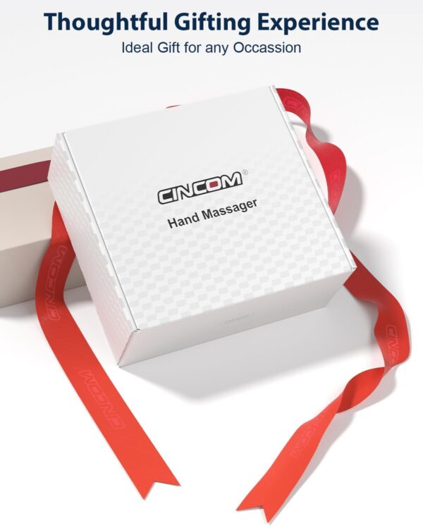 61Bw6wf1ilL._AC_SL1500_.jpg CINCOM Cordless Hand Massager with Heat & Compression – Pain Relief for Arthritis, Carpal Tunnel & Stiff Hands (White)