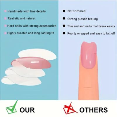 Halloween Press on Nails Short Square Fake Nails Fall Orange Cute Ghost False Nails with Flower & Pumpkin Designs Halloween Glue on Nails Full Cover Reusable for Women 24Pcs