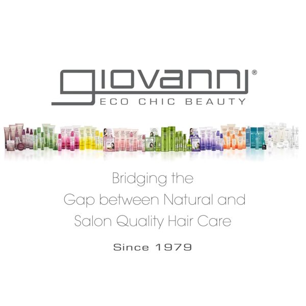GIOVANNI 2chic Ultra Sleek Hair Wax – Strong Hold, Anti-Frizz, Nourishing Brazilian Keratin & Argan Oil – Vegan & Color Safe – 2 oz