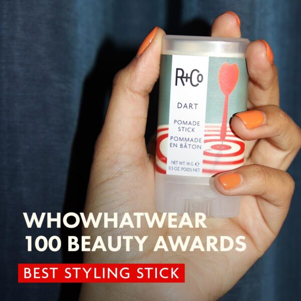 R+Co Dart Hair Wax Stick for Flyaways & Textured Styles – Vegan, Long-Lasting, Non-Greasy Pomade