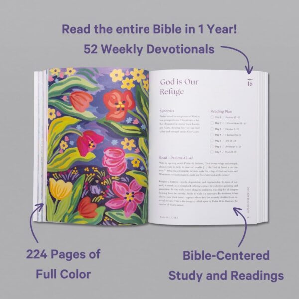 A Beautiful Year in the Bible – 52-Week Women’s Bible Study & Reflection Journal
