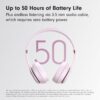 Beats Solo 4 Wireless Bluetooth Headphones – Stylish On-Ear Design, 50-Hour Battery, Premium Sound – Apple & Android Compatible (Cloud Pink)