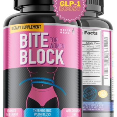 GLP-1 Supplement Weight Loss Diet Pills That Work Fast for Women - Appetite Suppressant for Weight Loss Women w/Chromium Picolinate & Glucomannan | 120 Capsules - 2-Month Supply