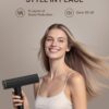 61g9-08fa2L._AC_SL1500_.jpg Professional High-Speed Plasma Ion Hair Dryer – 110,000 RPM Foldable Travel Blow Dryer with Diffuser & Nozzles