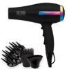 61kqLb3FnUL._SL1500_.jpg HOT TOOLS Professional Ceramic Rainbow Hair Dryer - Fast Drying Blow Dryer with Quiet Operation and Ion Technology for Long-Lasting and Shinier Hair - 1875 Watts