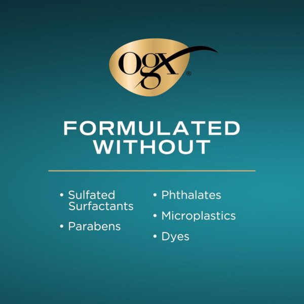 OGX Biotin & Collagen Hair Volumizing Shampoo & Conditioner Set – Sulfate-Free, Strengthens Fine & Thinning Hair, 2-Pack 13 fl oz