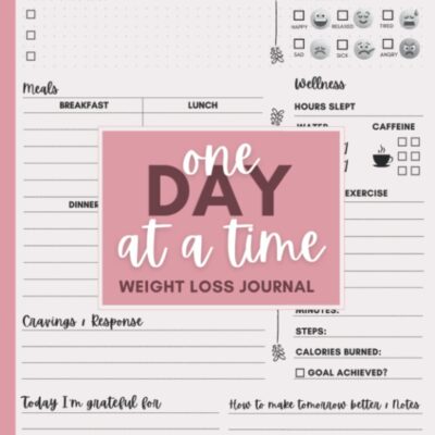 Weight Loss Journal for Women: 12-Week Weight Loss Tracker Journal - Fun & Interactive Food & Fitness Planner for Weight Loss and Diet Plans With Daily Motivation
