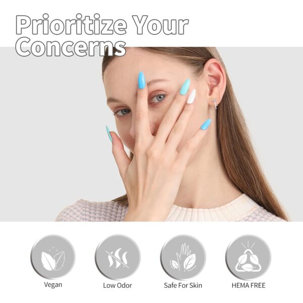 CANNI 30-Color Gel Nail Polish Set – Hema-Free Long-Lasting Manicure Kit for Home & Salon