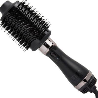 Hot Tools Pro Artist Black Gold Detachable One Step Volumizer and Hair Dryer | Pro Drying & Styling (Large)