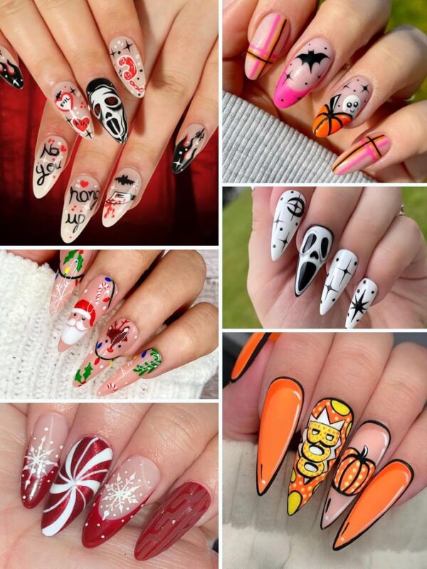 719OHCQFHzL._SL1500_.jpg EBANKU 12-Color Nail Art Pen Set – Quick-Dry Acrylic Nail Polish Pens for DIY & Salon Designs