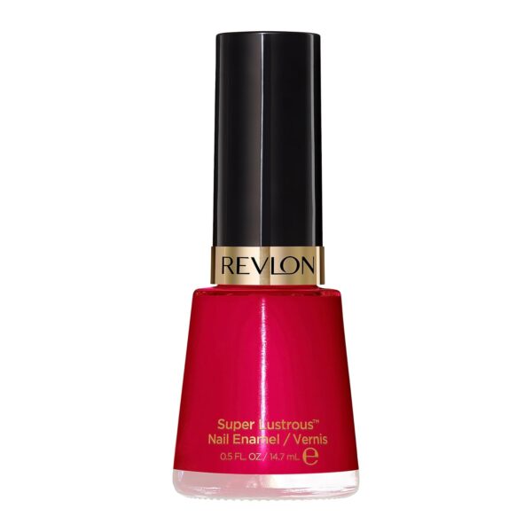 719WA18IwTL._SL1500_.jpg Revlon Super Lustrous Nail Polish – Chip-Resistant High-Shine Formula, Revlon Red 680