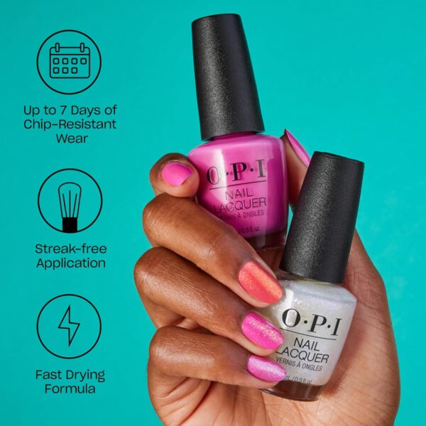 OPI Sheer Light Nude Pink Nail Polish – Fast Dry, Chip-Resistant Vegan Crème