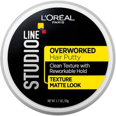 71CD6avIDhL._SL1500_.jpg L'Oreal Paris Studio Line Overworked Hair Putty, 1.7 oz.