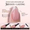 71D456aXVWL._SL1500_.jpg BTArtboxnails XCOATTIPS Extra Short French Tip Press On Nails – 150pcs Soft Gel Square Nail Extensions