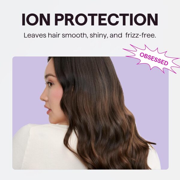 Wavytalk Ionic Hair Dryer with Diffuser & Comb – 1875W Fast-Drying Blow Dryer with Ceramic Technology, Lightweight & Quiet Styling Tool for Curly, Wavy, and Straight Hair