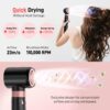3-in-1 Dual Voltage Hair Styler – High-Speed Travel Hair Dryer, Curling & Straightening Tool for Women, European Voltage, Quick Drying & Styling