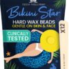 Tress Wellness Hard wax beads for hair removal - For sensitive skin - Bikini Star 1.2lb