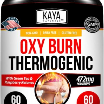 Kaya Naturals Supreme Fat Burner - Weight Loss Pills Women & Men - Appetite Suppressant Supplement - Powerful Thermogenic Diet Pills - Natural Energy Boost Oxy Burn 60 Count