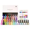 CANNI CC1 30Pcs 9ML Hema-free Gel Nail Polish Set, Black Pink Nude Red Blue Green Gel Polish Kit Color Soak Off LED Nail Gel Polish Set Nail Art Starter Manicure Salon DIY at Home