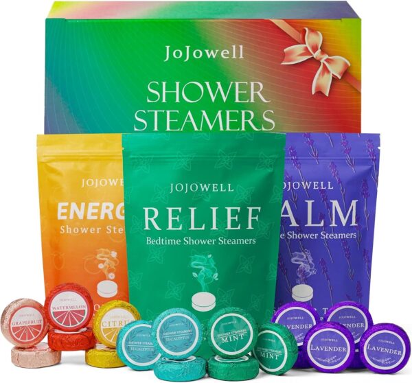 71VRCN3TPPL._AC_SL1500_.jpg Shower Steamers Aromatherapy - 18 Pack Gifts for Women, Organic Essential Oils, Self Care, Birthday Gifts for Women, Men, Mom, Teen, Relaxation Home SPA Christmas