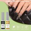 71Zj6LUqdBL._SL1500_.jpg Gel Nail Art Polish Set – 4 Colors with Built-In Precision Brush for French Tips & Nail Designs
