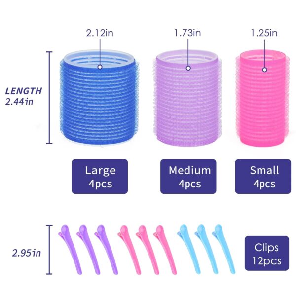 71aglVyVPTL._SL1500_.jpg 21-Piece Hair Roller Set – Self-Grip Curlers for Volume, DIY Styling, and Blowout-Look Curls