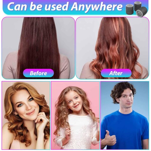 71bbtuNz72L._SL1500_.jpg Hair Curlers Set – 24 Self-Grip Rollers with Clips for Long, Medium & Short Hair, Heatless Styling