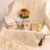 Sunflower Gift Basket for Women – Unique Birthday, Get Well Soon & Self-Care Gift Box for Mom, Sister, Friend, Wife