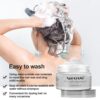 White Temporary Hair Wax Washable Hair Color Styling Mud for Kids, Teens & Adults