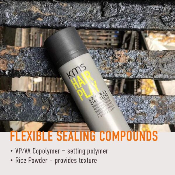 71iEqBX-S9L._SL1100_.jpg KMS HairPlay Flexible Hold Dry Wax Spray – Texturizing Hair Styling & Volume Boost, 4.1 Oz