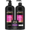 71jEYKbmCEL._SL1500_.jpg TRESemmé Shampoo and Conditioner Set, Amplified Volume + Collagen Infusion, 24H Full Body & Lift with Heat Protection + Keratin Repair Mask (3 Piece Set)