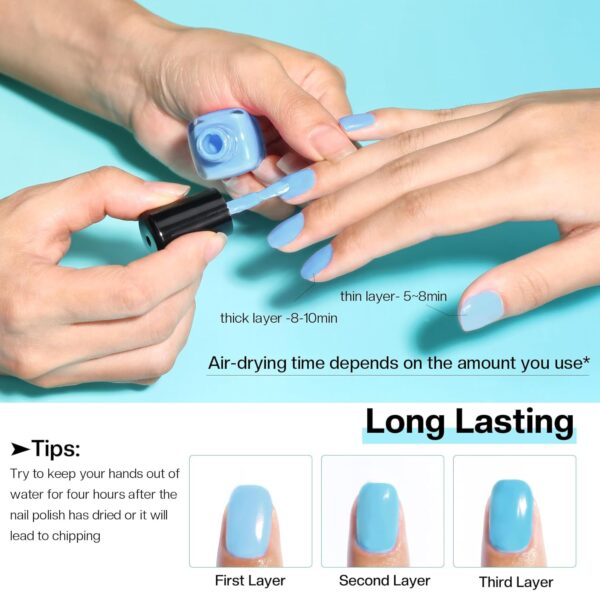 71kI3pai8CL._SL1500_.jpg Morovan 15-Color Quick Dry Nail Polish Set – Bright, Glossy Colors for DIY Manicure