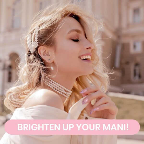 Beetles Mermaid Pearl Gel Nail Polish Set – 6 Shimmer Pearl Colors for DIY Nail Art & Salon-Quality Manicure